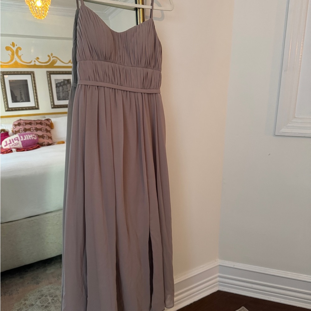 Azazie Mauve Wedding Dress
